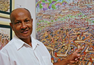 Nilson Pimenta abre exposi��o �Eu sou arte� na Casa do Parque