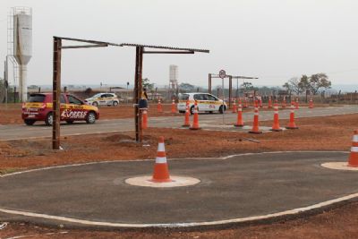 ​Detran-MT inaugura pista de testes no bairro Chap�u do Sol em V�rzea Grande