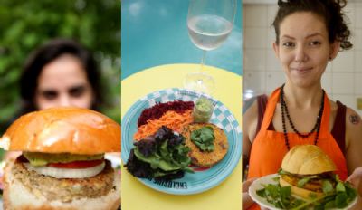 Cuiabana lan�a linha de alimenta��o saud�vel com burgers de gr�o de bico e lentilha