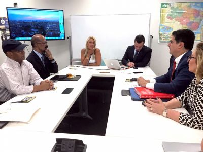 Nos EUA, prefeito de Cuiab� inicia busca por parcerias para Cuiab� 300 anos