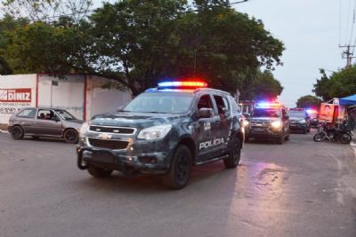 Bairros da Regi�o Norte de Cuiab� recebem refor�o de 200 policiais