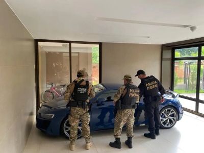 ​PF apreende carros de luxo, im�veis e avi�es em opera��o contra tr�fico e lavagem de dinheiro