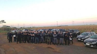 Opera��o integrada cumpre 35 mandados contra traficantes em Juscimeira