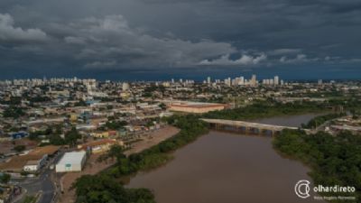 Cuiab� e outras 19 cidades de MT t�m risco de granizo, vendavais e tempestades; veja quais