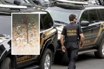 PF prende cuiabanos que ostentavam monte de dinheiro roubado