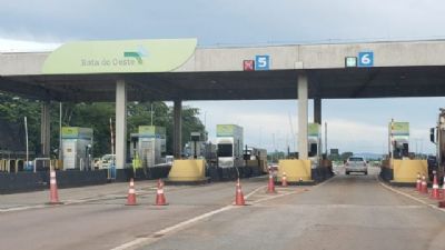 Come�am a valer hoje aumento na tarifa de ped�gio na BR-163