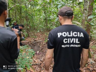 Pol�cia encontra corpo de mulher enterrado e marido � suspeito