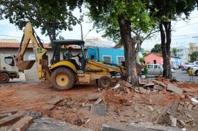 Prefeitura d� inicio �s obras do Pac Cidades Hist�ricas na Pra�a da Mandioca