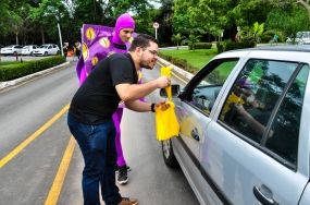 Secretaria de Sa�de realiza a��o de conscientiza��o para preven��o e combate �s IST/AIDS