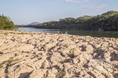 Mesmo com chuvas, n�vel dos rios na Baixada Cuiabana preocupa