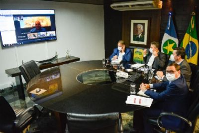 Em videoconfer�ncia com Bolsonaro, Mauro cobra R$ 1 bilh�o do FEX para combater coronav�rus