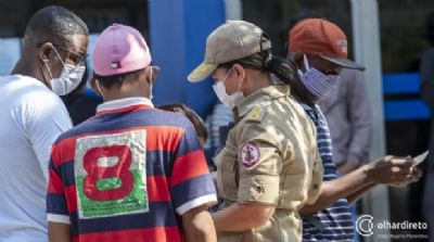 Mesmo com decreto de Bolsonaro, MT mant�m uso obrigat�rio de m�scaras e multa de R$ 80 por pessoa