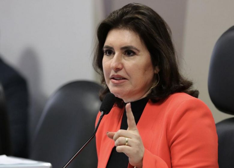 Simone Tebet almo�a com Lula e anuncia apoio a petista nesta tarde