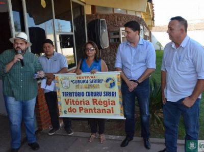Vit�ria R�gia vai representar o munic�pio em Festival no Rio Grande do Sul