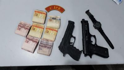 Menores s�o apreendidos por roubo em posto de gasolina