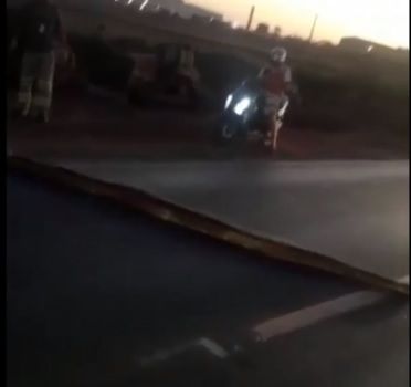 Sucuri de cerca de 6 metros atravessa rodovia e para tr�fego na BR-364 em MT