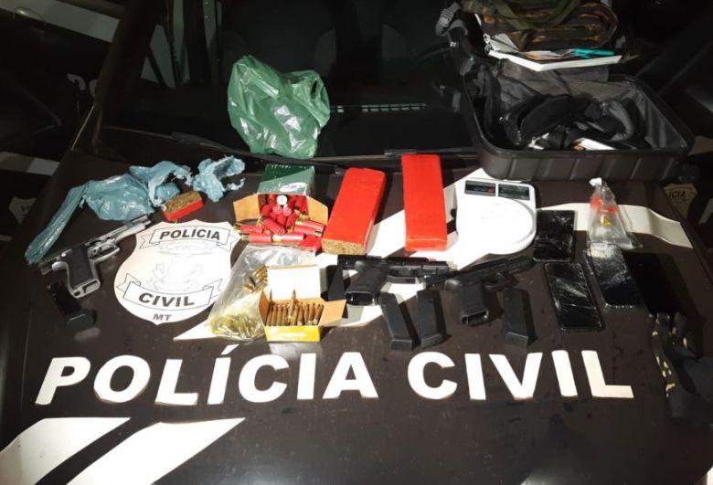 Suspeitos de matar irm�os s�o presos com drogas e armas