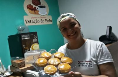 Empres�ria faz sucesso com empada de pequi com frango e aposta em culin�ria cuiabana especial 300 anos