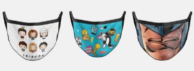 Warner lan�a linha de m�scaras inspiradas em diversos personagens da marca