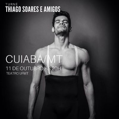 �nico brasileiro medalhista de Bolshoi traz espet�culo para Cuiab� e seleciona bailarinos locais