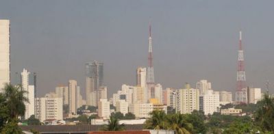 Previs�o indica que Cuiab� ter� temperaturas altas e umidade do ar em 10%