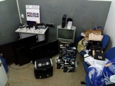 For�a T�tica prende autores de furto a resid�ncias em V�rzea Grande