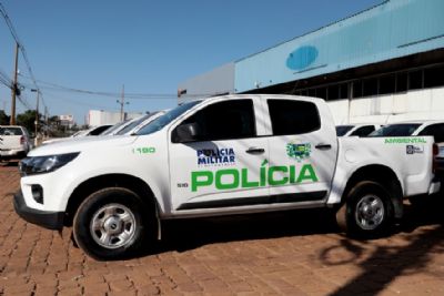 Governo de MT entrega ve�culos novos para fortalecer a��es de combate a desmatamento ilegal