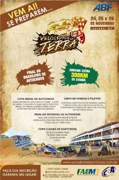 Cuiab� recebe etapa final do Campeonato Brasileiro de Automobilismo