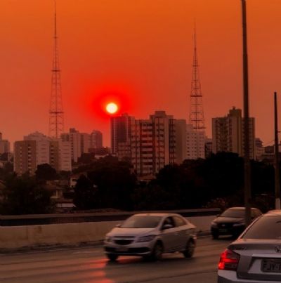 Com Pantanal em chamas, Cuiab� volta a bater o recorde de dia mais quente do ano