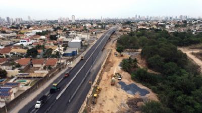 Ap�s um ano e quatro meses, viaduto da Avenida das Torres ser� inaugurado