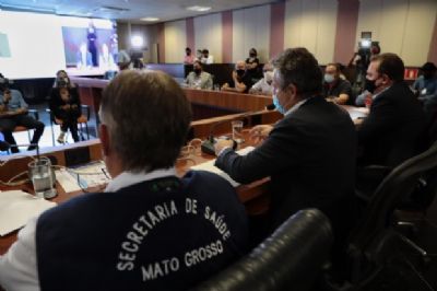 Mauro diz que MT tem R$ 120 milh�es para comprar vacinas: �o problema � encontrar quem venda�
