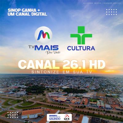 Programa��o da TV Cultura chega em Sinop pelo canal 26.1