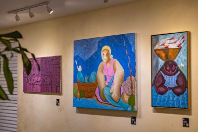 Mostra de artes pl�sticas traz obras que retratam a cultura cuiabana, em alus�o aos 304 anos da Capital