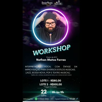 Workshop Internacional sobre interpreta��o musical de NY para Cuiab� neste s�bado