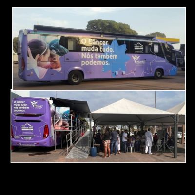 ​Hospital de C�ncer de MT leva atendimento gratuito com a Unidade M�vel