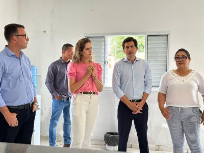 ​Fabio vistoria obras tocadas pelo Gabinete de Interven��o