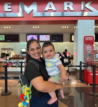 ​Sess�o de cinema adaptado para beb�s e fam�lias acontece uma vez ao m�s no Goiabeiras Shopping