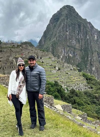Mariana Nakagawa e Rodrigo Esteves,no Peru!