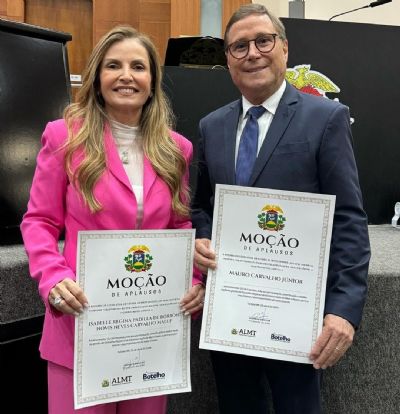 Mo��o de Aplausos da AL/MT, para estes queridos amigos!