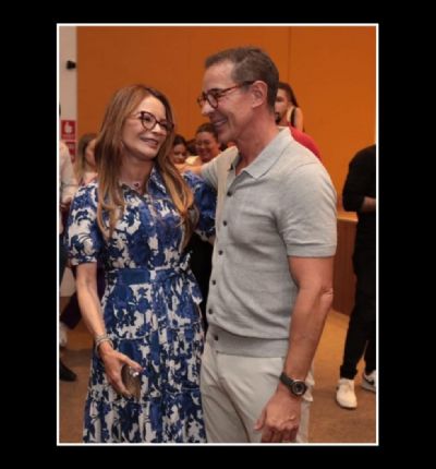 Virginia Mendes recebe na resid�ncia oficial  Paulo e Camila Vieira  e lembra a capacidade de transforma��o de vidas por meio do M�todo CIS