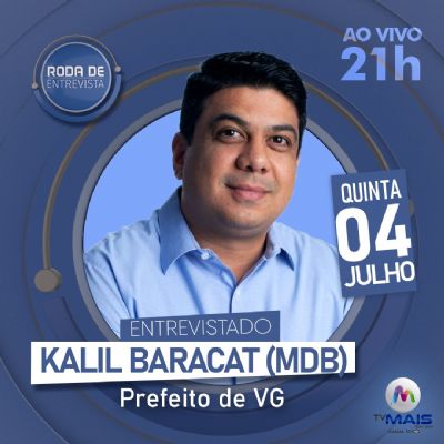 Roda de Entrevista recebe Kalil Baracat nesta quinta-feira (04)