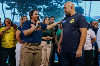 Tenente-coronel V�nia rebate J�lio Campos: �me apresento e mostro dados se ele quiser�