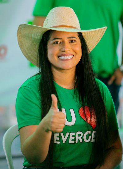Prefeita de Santo Ant�nio do Leverger dispara e alcan�a 62%
