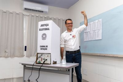 L�dio vai ao segundo turno com for�a da popula��o e apoio pol�tico