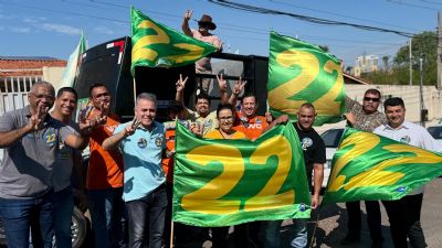 Partido Novo em Cuiab� vai pra rua e entra de cabe�a em campanha de V�nia