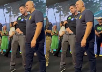MPF arquiva investiga��o contra Ranalli que mostrou arma durante conven��o