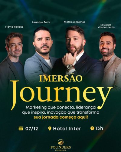Imers�o Journey: Mato Grosso recebe 1� evento para empreendedores