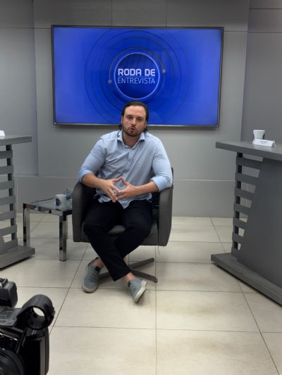 ​Vereador mais jovem de Cuiab�, Daniel Monteiro, participa do Roda de Entrevista desta quinta-feira (5)