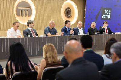 Prefeito de Cuiab� apresenta projeto refer�ncia em atendimento para idosos ao TCE e TJ