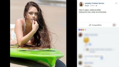 Youtuber baleada no litoral do Paran� tem morte cerebral confirmada